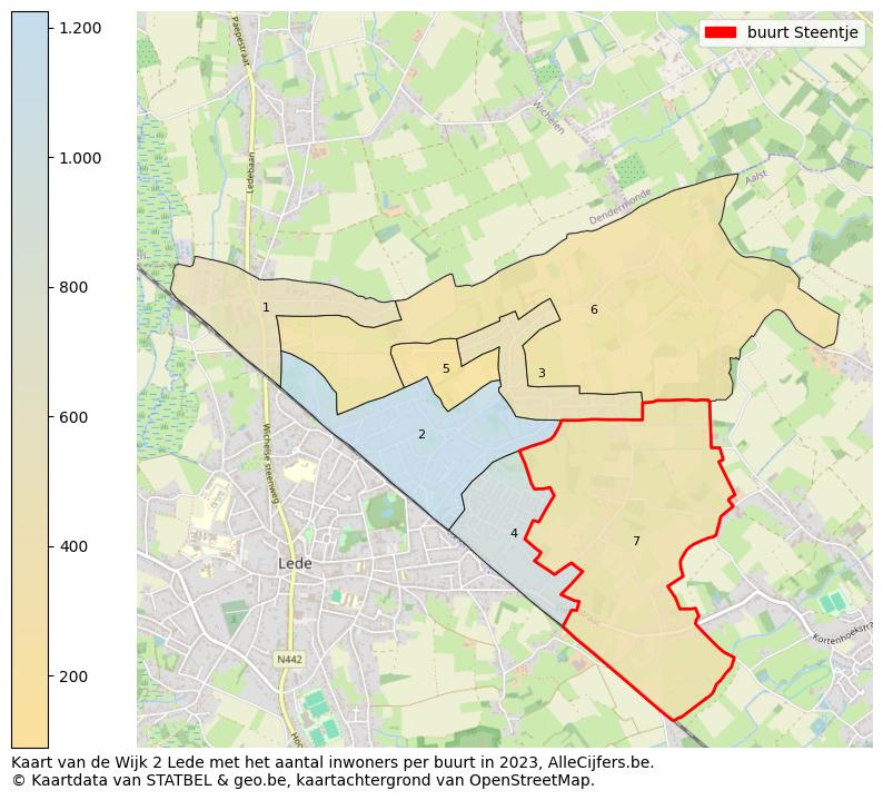 Aantal inwoners op de kaart van de buurt Steentje: Op deze pagina vind je veel informatie over inwoners (zoals de verdeling naar leeftijdsgroepen, gezinssamenstelling, geslacht, autochtoon of Belgisch met een immigratie achtergrond,...), woningen (aantallen, types, prijs ontwikkeling, gebruik, type eigendom,...) en méér (autobezit, energieverbruik,...)  op basis van open data van STATBEL en diverse andere bronnen!