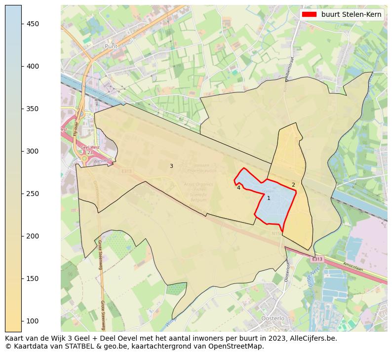 Aantal inwoners op de kaart van de buurt Stelen-Kern: Op deze pagina vind je veel informatie over inwoners (zoals de verdeling naar leeftijdsgroepen, gezinssamenstelling, geslacht, autochtoon of Belgisch met een immigratie achtergrond,...), woningen (aantallen, types, prijs ontwikkeling, gebruik, type eigendom,...) en méér (autobezit, energieverbruik,...)  op basis van open data van STATBEL en diverse andere bronnen!