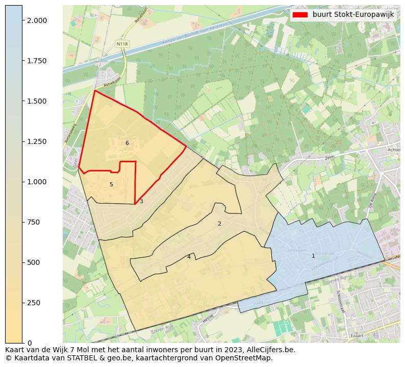 Aantal inwoners op de kaart van de buurt Stokt-Europawijk: Op deze pagina vind je veel informatie over inwoners (zoals de verdeling naar leeftijdsgroepen, gezinssamenstelling, geslacht, autochtoon of Belgisch met een immigratie achtergrond,...), woningen (aantallen, types, prijs ontwikkeling, gebruik, type eigendom,...) en méér (autobezit, energieverbruik,...)  op basis van open data van STATBEL en diverse andere bronnen!