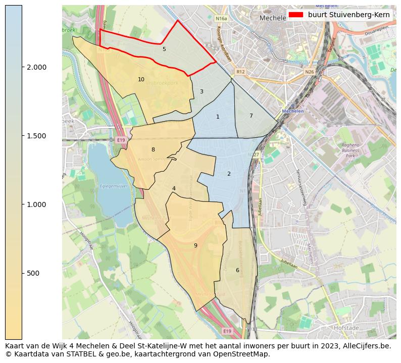 Aantal inwoners op de kaart van de buurt Stuivenberg-Kern: Op deze pagina vind je veel informatie over inwoners (zoals de verdeling naar leeftijdsgroepen, gezinssamenstelling, geslacht, autochtoon of Belgisch met een immigratie achtergrond,...), woningen (aantallen, types, prijs ontwikkeling, gebruik, type eigendom,...) en méér (autobezit, energieverbruik,...)  op basis van open data van STATBEL en diverse andere bronnen!