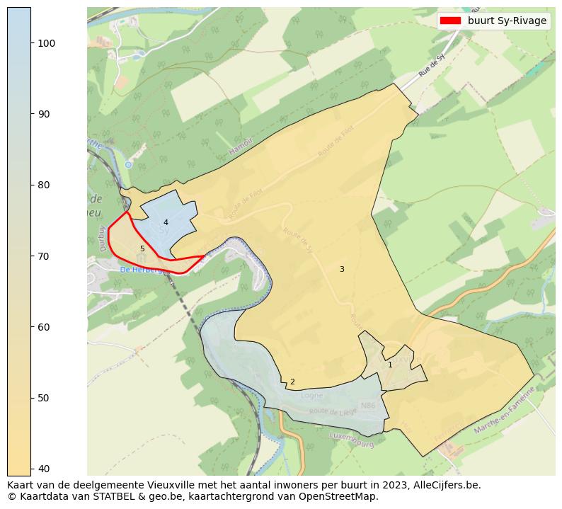 Aantal inwoners op de kaart van de buurt Sy-Rivage: Op deze pagina vind je veel informatie over inwoners (zoals de verdeling naar leeftijdsgroepen, gezinssamenstelling, geslacht, autochtoon of Belgisch met een immigratie achtergrond,...), woningen (aantallen, types, prijs ontwikkeling, gebruik, type eigendom,...) en méér (autobezit, energieverbruik,...)  op basis van open data van STATBEL en diverse andere bronnen!
