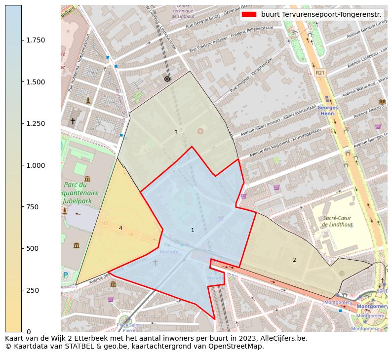 Aantal inwoners op de kaart van de buurt Tervurensepoort-Tongerenstr.: Op deze pagina vind je veel informatie over inwoners (zoals de verdeling naar leeftijdsgroepen, gezinssamenstelling, geslacht, autochtoon of Belgisch met een immigratie achtergrond,...), woningen (aantallen, types, prijs ontwikkeling, gebruik, type eigendom,...) en méér (autobezit, energieverbruik,...)  op basis van open data van STATBEL en diverse andere bronnen!