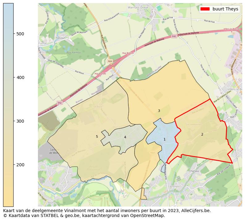 Aantal inwoners op de kaart van de buurt Theys: Op deze pagina vind je veel informatie over inwoners (zoals de verdeling naar leeftijdsgroepen, gezinssamenstelling, geslacht, autochtoon of Belgisch met een immigratie achtergrond,...), woningen (aantallen, types, prijs ontwikkeling, gebruik, type eigendom,...) en méér (autobezit, energieverbruik,...)  op basis van open data van STATBEL en diverse andere bronnen!