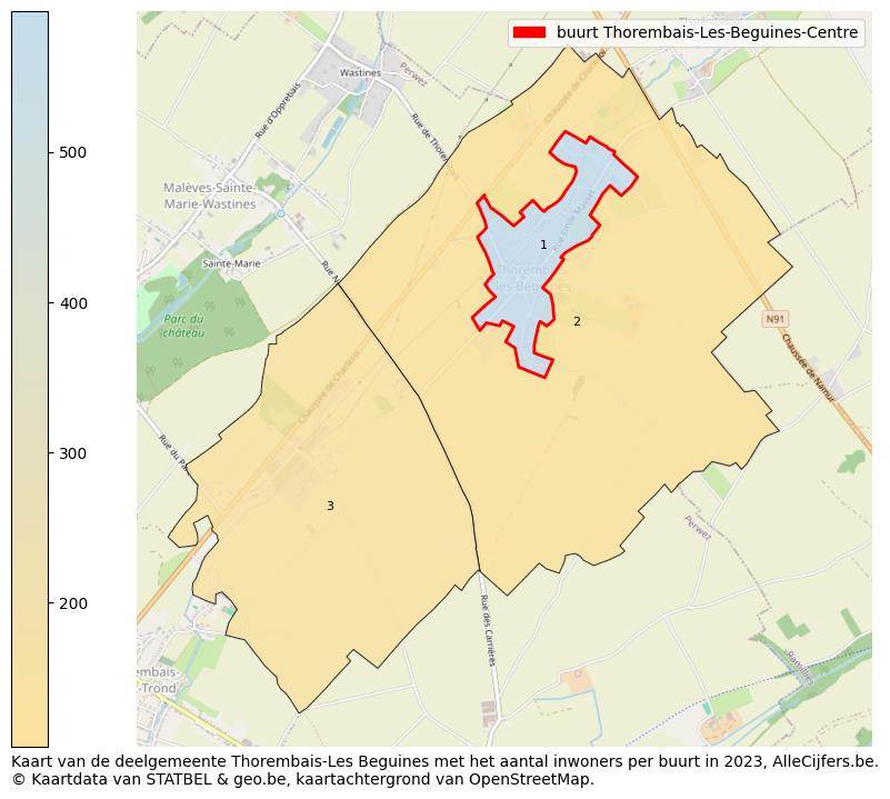 Aantal inwoners op de kaart van de buurt Thorembais-Les-Beguines-Centre: Op deze pagina vind je veel informatie over inwoners (zoals de verdeling naar leeftijdsgroepen, gezinssamenstelling, geslacht, autochtoon of Belgisch met een immigratie achtergrond,...), woningen (aantallen, types, prijs ontwikkeling, gebruik, type eigendom,...) en méér (autobezit, energieverbruik,...)  op basis van open data van STATBEL en diverse andere bronnen!