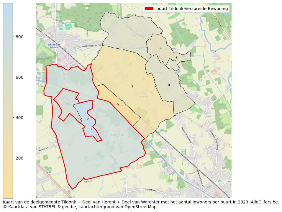 Aantal inwoners op de kaart van de buurt Tildonk-Verspreide Bewoning: Op deze pagina vind je veel informatie over inwoners (zoals de verdeling naar leeftijdsgroepen, gezinssamenstelling, geslacht, autochtoon of Belgisch met een immigratie achtergrond,...), woningen (aantallen, types, prijs ontwikkeling, gebruik, type eigendom,...) en méér (autobezit, energieverbruik,...)  op basis van open data van STATBEL en diverse andere bronnen!