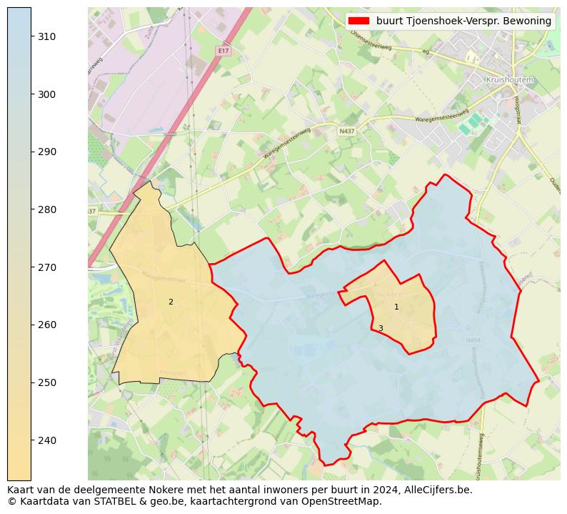 Aantal inwoners op de kaart van de buurt Tjoenshoek-Verspr. Bewoning: Op deze pagina vind je veel informatie over inwoners (zoals de verdeling naar leeftijdsgroepen, gezinssamenstelling, geslacht, autochtoon of Belgisch met een immigratie achtergrond,...), woningen (aantallen, types, prijs ontwikkeling, gebruik, type eigendom,...) en méér (autobezit, energieverbruik,...)  op basis van open data van STATBEL en diverse andere bronnen!