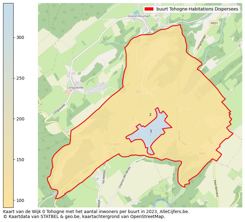 Aantal inwoners op de kaart van de buurt Tohogne-Habitations Dispersees: Op deze pagina vind je veel informatie over inwoners (zoals de verdeling naar leeftijdsgroepen, gezinssamenstelling, geslacht, autochtoon of Belgisch met een immigratie achtergrond,...), woningen (aantallen, types, prijs ontwikkeling, gebruik, type eigendom,...) en méér (autobezit, energieverbruik,...)  op basis van open data van STATBEL en diverse andere bronnen!