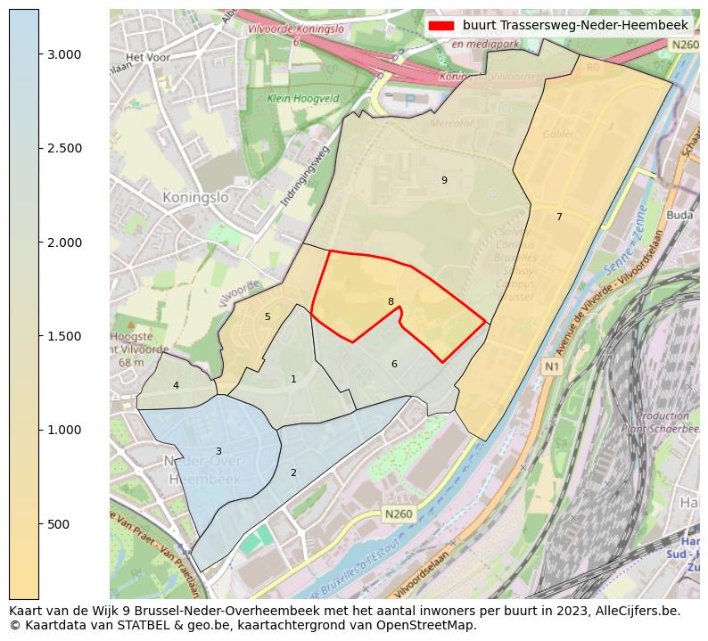 Aantal inwoners op de kaart van de buurt Trassersweg-Neder-Heembeek: Op deze pagina vind je veel informatie over inwoners (zoals de verdeling naar leeftijdsgroepen, gezinssamenstelling, geslacht, autochtoon of Belgisch met een immigratie achtergrond,...), woningen (aantallen, types, prijs ontwikkeling, gebruik, type eigendom,...) en méér (autobezit, energieverbruik,...)  op basis van open data van STATBEL en diverse andere bronnen!