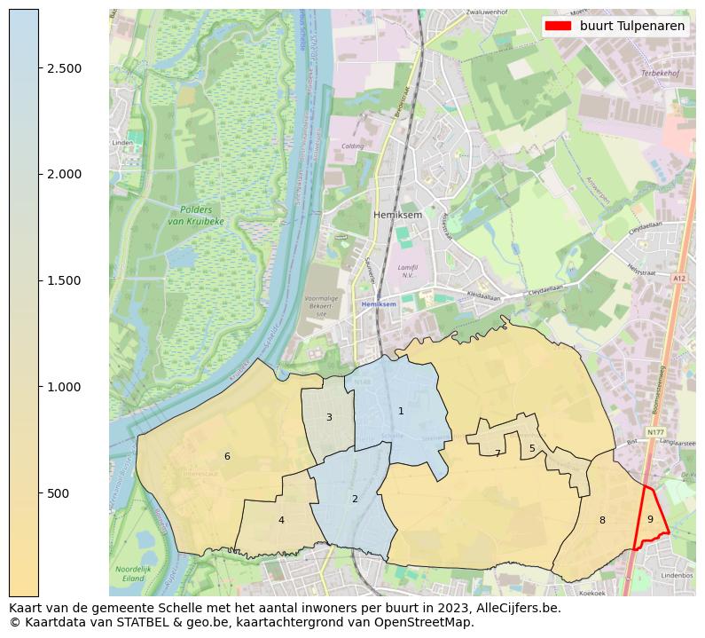 Aantal inwoners op de kaart van de buurt Tulpenaren: Op deze pagina vind je veel informatie over inwoners (zoals de verdeling naar leeftijdsgroepen, gezinssamenstelling, geslacht, autochtoon of Belgisch met een immigratie achtergrond,...), woningen (aantallen, types, prijs ontwikkeling, gebruik, type eigendom,...) en méér (autobezit, energieverbruik,...)  op basis van open data van STATBEL en diverse andere bronnen!