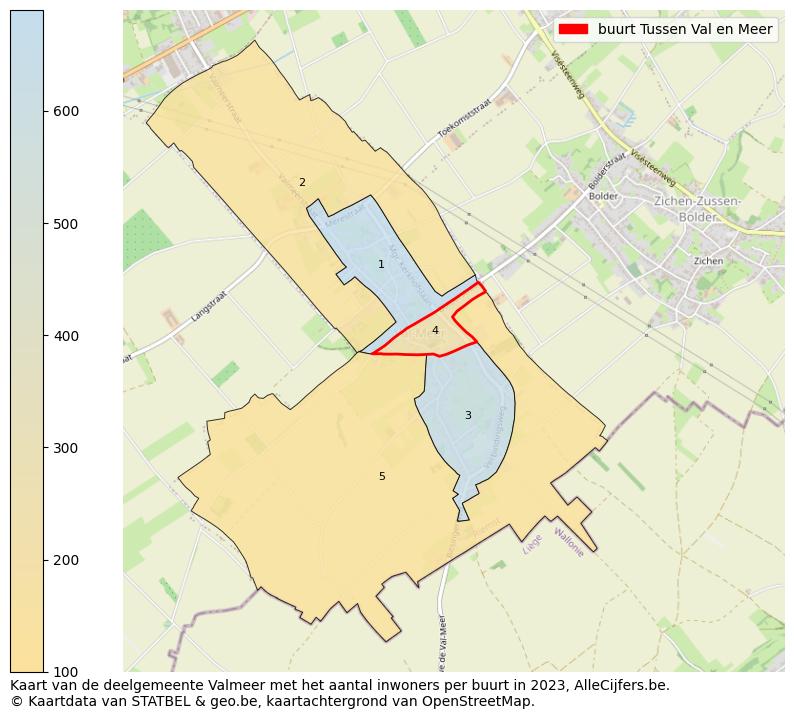 Aantal inwoners op de kaart van de buurt Tussen Val en Meer: Op deze pagina vind je veel informatie over inwoners (zoals de verdeling naar leeftijdsgroepen, gezinssamenstelling, geslacht, autochtoon of Belgisch met een immigratie achtergrond,...), woningen (aantallen, types, prijs ontwikkeling, gebruik, type eigendom,...) en méér (autobezit, energieverbruik,...)  op basis van open data van STATBEL en diverse andere bronnen!