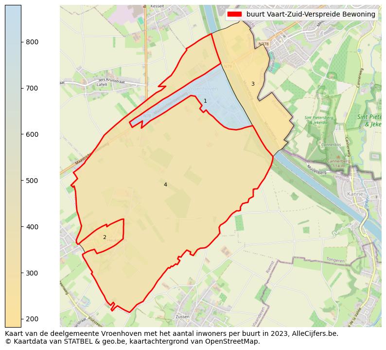 Aantal inwoners op de kaart van de buurt Vaart-Zuid-Verspreide Bewoning: Op deze pagina vind je veel informatie over inwoners (zoals de verdeling naar leeftijdsgroepen, gezinssamenstelling, geslacht, autochtoon of Belgisch met een immigratie achtergrond,...), woningen (aantallen, types, prijs ontwikkeling, gebruik, type eigendom,...) en méér (autobezit, energieverbruik,...)  op basis van open data van STATBEL en diverse andere bronnen!