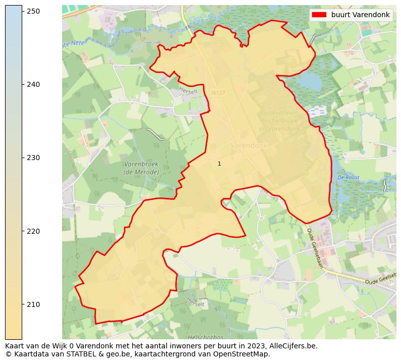 Aantal inwoners op de kaart van de buurt Varendonk: Op deze pagina vind je veel informatie over inwoners (zoals de verdeling naar leeftijdsgroepen, gezinssamenstelling, geslacht, autochtoon of Belgisch met een immigratie achtergrond,...), woningen (aantallen, types, prijs ontwikkeling, gebruik, type eigendom,...) en méér (autobezit, energieverbruik,...)  op basis van open data van STATBEL en diverse andere bronnen!