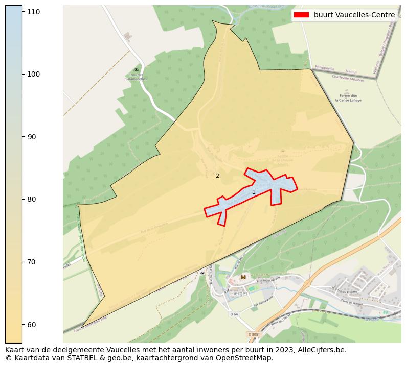 Aantal inwoners op de kaart van de buurt Vaucelles-Centre: Op deze pagina vind je veel informatie over inwoners (zoals de verdeling naar leeftijdsgroepen, gezinssamenstelling, geslacht, autochtoon of Belgisch met een immigratie achtergrond,...), woningen (aantallen, types, prijs ontwikkeling, gebruik, type eigendom,...) en méér (autobezit, energieverbruik,...)  op basis van open data van STATBEL en diverse andere bronnen!