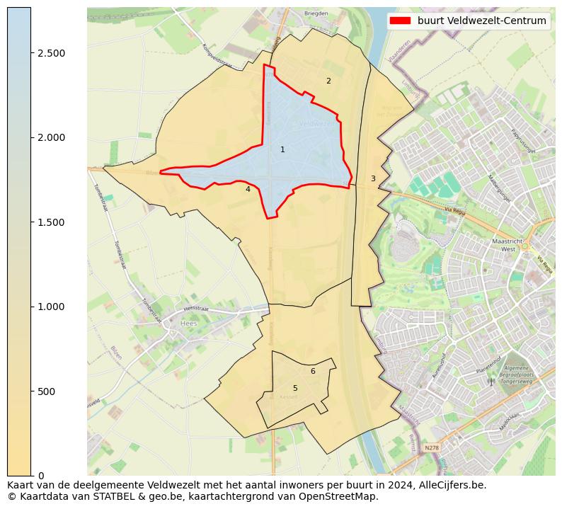 Aantal inwoners op de kaart van de buurt Veldwezelt-Centrum: Op deze pagina vind je veel informatie over inwoners (zoals de verdeling naar leeftijdsgroepen, gezinssamenstelling, geslacht, autochtoon of Belgisch met een immigratie achtergrond,...), woningen (aantallen, types, prijs ontwikkeling, gebruik, type eigendom,...) en méér (autobezit, energieverbruik,...)  op basis van open data van STATBEL en diverse andere bronnen!