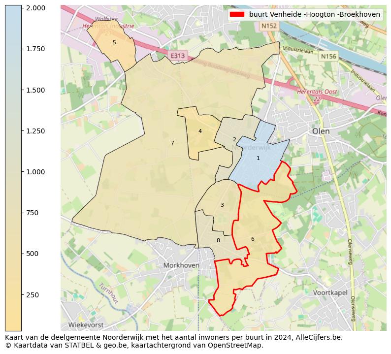 Aantal inwoners op de kaart van de buurt Venheide -Hoogton -Broekhoven: Op deze pagina vind je veel informatie over inwoners (zoals de verdeling naar leeftijdsgroepen, gezinssamenstelling, geslacht, autochtoon of Belgisch met een immigratie achtergrond,...), woningen (aantallen, types, prijs ontwikkeling, gebruik, type eigendom,...) en méér (autobezit, energieverbruik,...)  op basis van open data van STATBEL en diverse andere bronnen!