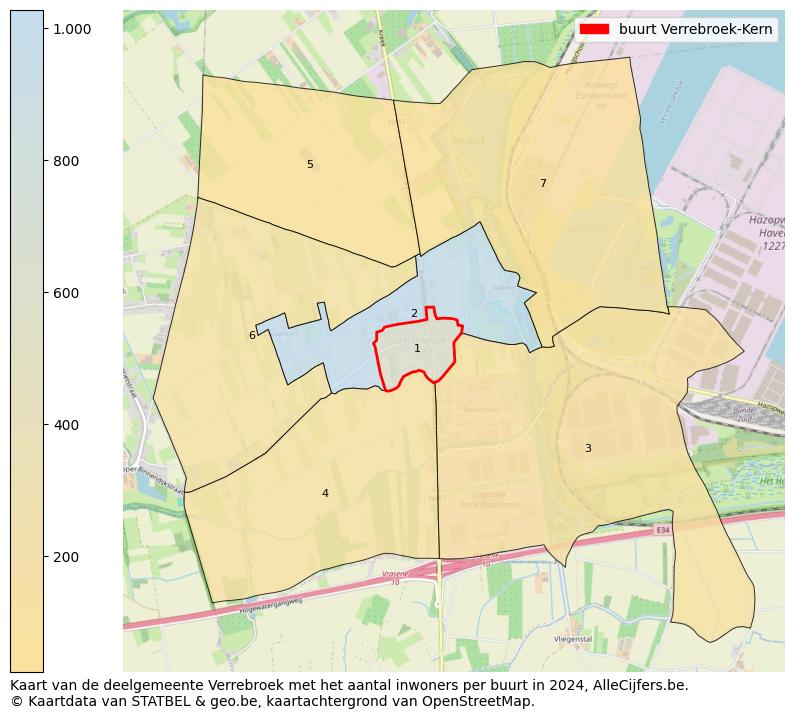 Aantal inwoners op de kaart van de buurt Verrebroek-Kern: Op deze pagina vind je veel informatie over inwoners (zoals de verdeling naar leeftijdsgroepen, gezinssamenstelling, geslacht, autochtoon of Belgisch met een immigratie achtergrond,...), woningen (aantallen, types, prijs ontwikkeling, gebruik, type eigendom,...) en méér (autobezit, energieverbruik,...)  op basis van open data van STATBEL en diverse andere bronnen!