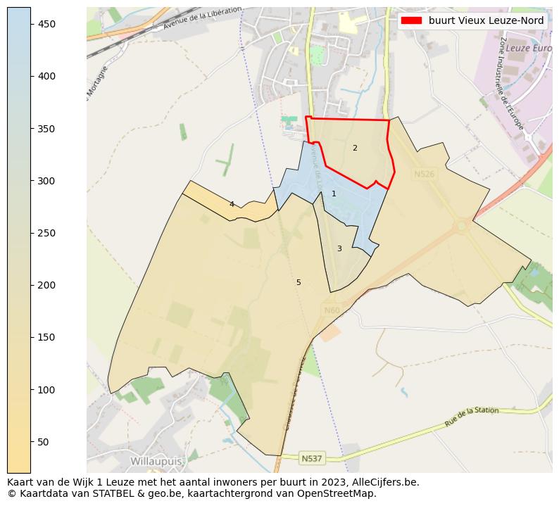 Aantal inwoners op de kaart van de buurt Vieux Leuze-Nord: Op deze pagina vind je veel informatie over inwoners (zoals de verdeling naar leeftijdsgroepen, gezinssamenstelling, geslacht, autochtoon of Belgisch met een immigratie achtergrond,...), woningen (aantallen, types, prijs ontwikkeling, gebruik, type eigendom,...) en méér (autobezit, energieverbruik,...)  op basis van open data van STATBEL en diverse andere bronnen!