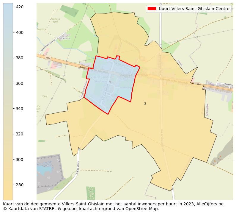 Aantal inwoners op de kaart van de buurt Villers-Saint-Ghislain-Centre: Op deze pagina vind je veel informatie over inwoners (zoals de verdeling naar leeftijdsgroepen, gezinssamenstelling, geslacht, autochtoon of Belgisch met een immigratie achtergrond,...), woningen (aantallen, types, prijs ontwikkeling, gebruik, type eigendom,...) en méér (autobezit, energieverbruik,...)  op basis van open data van STATBEL en diverse andere bronnen!