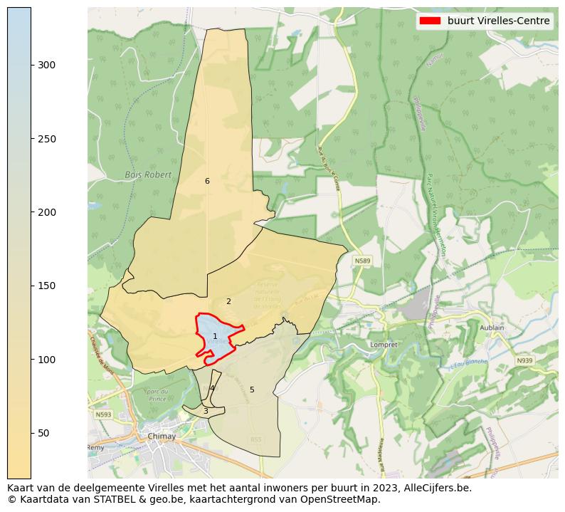 Aantal inwoners op de kaart van de buurt Virelles-Centre: Op deze pagina vind je veel informatie over inwoners (zoals de verdeling naar leeftijdsgroepen, gezinssamenstelling, geslacht, autochtoon of Belgisch met een immigratie achtergrond,...), woningen (aantallen, types, prijs ontwikkeling, gebruik, type eigendom,...) en méér (autobezit, energieverbruik,...)  op basis van open data van STATBEL en diverse andere bronnen!