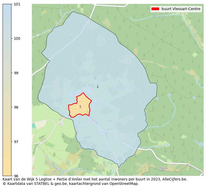 Aantal inwoners op de kaart van de buurt Vlessart-Centre: Op deze pagina vind je veel informatie over inwoners (zoals de verdeling naar leeftijdsgroepen, gezinssamenstelling, geslacht, autochtoon of Belgisch met een immigratie achtergrond,...), woningen (aantallen, types, prijs ontwikkeling, gebruik, type eigendom,...) en méér (autobezit, energieverbruik,...)  op basis van open data van STATBEL en diverse andere bronnen!