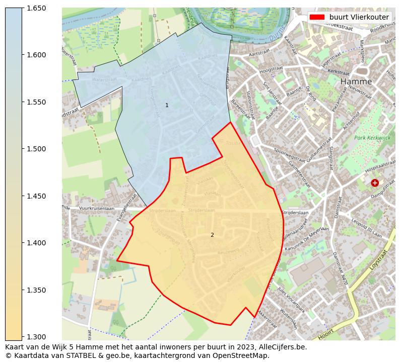 Aantal inwoners op de kaart van de buurt Vlierkouter: Op deze pagina vind je veel informatie over inwoners (zoals de verdeling naar leeftijdsgroepen, gezinssamenstelling, geslacht, autochtoon of Belgisch met een immigratie achtergrond,...), woningen (aantallen, types, prijs ontwikkeling, gebruik, type eigendom,...) en méér (autobezit, energieverbruik,...)  op basis van open data van STATBEL en diverse andere bronnen!