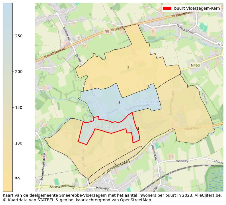 Aantal inwoners op de kaart van de buurt Vloerzegem-Kern: Op deze pagina vind je veel informatie over inwoners (zoals de verdeling naar leeftijdsgroepen, gezinssamenstelling, geslacht, autochtoon of Belgisch met een immigratie achtergrond,...), woningen (aantallen, types, prijs ontwikkeling, gebruik, type eigendom,...) en méér (autobezit, energieverbruik,...)  op basis van open data van STATBEL en diverse andere bronnen!