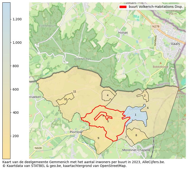 Aantal inwoners op de kaart van de buurt Volkerich-Habitations Disp.: Op deze pagina vind je veel informatie over inwoners (zoals de verdeling naar leeftijdsgroepen, gezinssamenstelling, geslacht, autochtoon of Belgisch met een immigratie achtergrond,...), woningen (aantallen, types, prijs ontwikkeling, gebruik, type eigendom,...) en méér (autobezit, energieverbruik,...)  op basis van open data van STATBEL en diverse andere bronnen!