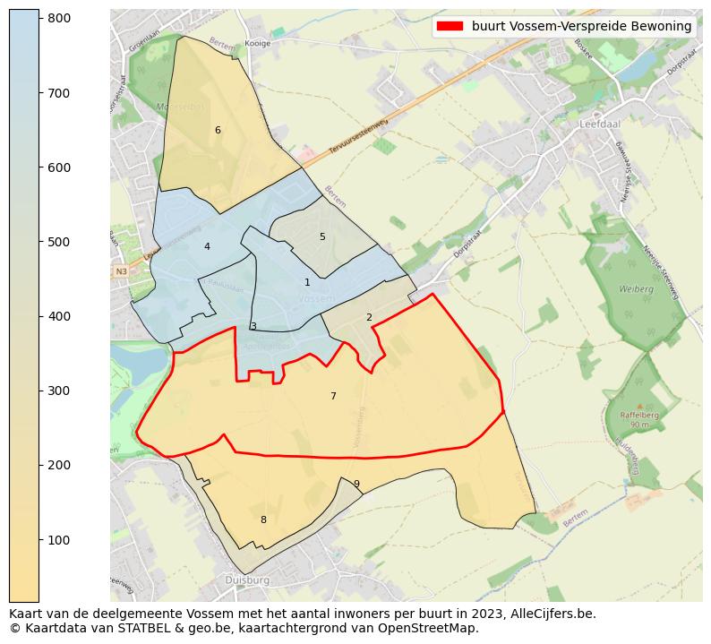 Aantal inwoners op de kaart van de buurt Vossem-Verspreide Bewoning: Op deze pagina vind je veel informatie over inwoners (zoals de verdeling naar leeftijdsgroepen, gezinssamenstelling, geslacht, autochtoon of Belgisch met een immigratie achtergrond,...), woningen (aantallen, types, prijs ontwikkeling, gebruik, type eigendom,...) en méér (autobezit, energieverbruik,...)  op basis van open data van STATBEL en diverse andere bronnen!