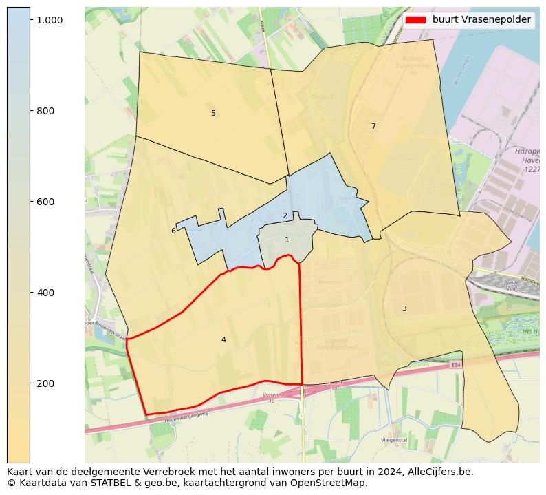 Aantal inwoners op de kaart van de buurt Vrasenepolder: Op deze pagina vind je veel informatie over inwoners (zoals de verdeling naar leeftijdsgroepen, gezinssamenstelling, geslacht, autochtoon of Belgisch met een immigratie achtergrond,...), woningen (aantallen, types, prijs ontwikkeling, gebruik, type eigendom,...) en méér (autobezit, energieverbruik,...)  op basis van open data van STATBEL en diverse andere bronnen!