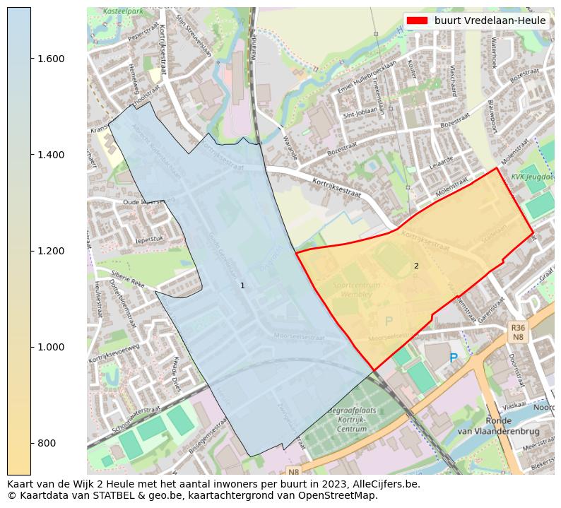 Aantal inwoners op de kaart van de buurt Vredelaan-Heule: Op deze pagina vind je veel informatie over inwoners (zoals de verdeling naar leeftijdsgroepen, gezinssamenstelling, geslacht, autochtoon of Belgisch met een immigratie achtergrond,...), woningen (aantallen, types, prijs ontwikkeling, gebruik, type eigendom,...) en méér (autobezit, energieverbruik,...)  op basis van open data van STATBEL en diverse andere bronnen!