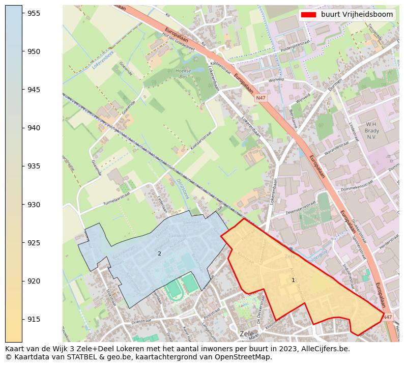 Aantal inwoners op de kaart van de buurt Vrijheidsboom: Op deze pagina vind je veel informatie over inwoners (zoals de verdeling naar leeftijdsgroepen, gezinssamenstelling, geslacht, autochtoon of Belgisch met een immigratie achtergrond,...), woningen (aantallen, types, prijs ontwikkeling, gebruik, type eigendom,...) en méér (autobezit, energieverbruik,...)  op basis van open data van STATBEL en diverse andere bronnen!