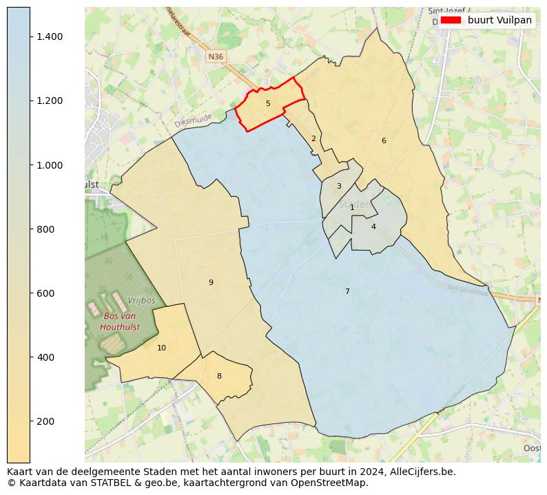 Aantal inwoners op de kaart van de buurt Vuilpan: Op deze pagina vind je veel informatie over inwoners (zoals de verdeling naar leeftijdsgroepen, gezinssamenstelling, geslacht, autochtoon of Belgisch met een immigratie achtergrond,...), woningen (aantallen, types, prijs ontwikkeling, gebruik, type eigendom,...) en méér (autobezit, energieverbruik,...)  op basis van open data van STATBEL en diverse andere bronnen!