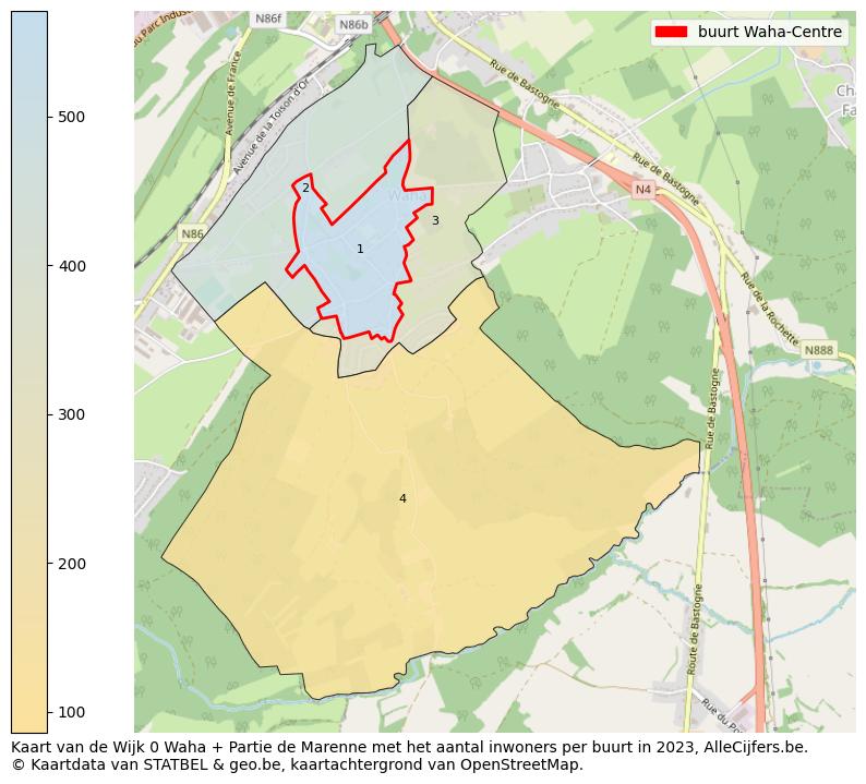 Aantal inwoners op de kaart van de buurt Waha-Centre: Op deze pagina vind je veel informatie over inwoners (zoals de verdeling naar leeftijdsgroepen, gezinssamenstelling, geslacht, autochtoon of Belgisch met een immigratie achtergrond,...), woningen (aantallen, types, prijs ontwikkeling, gebruik, type eigendom,...) en méér (autobezit, energieverbruik,...)  op basis van open data van STATBEL en diverse andere bronnen!