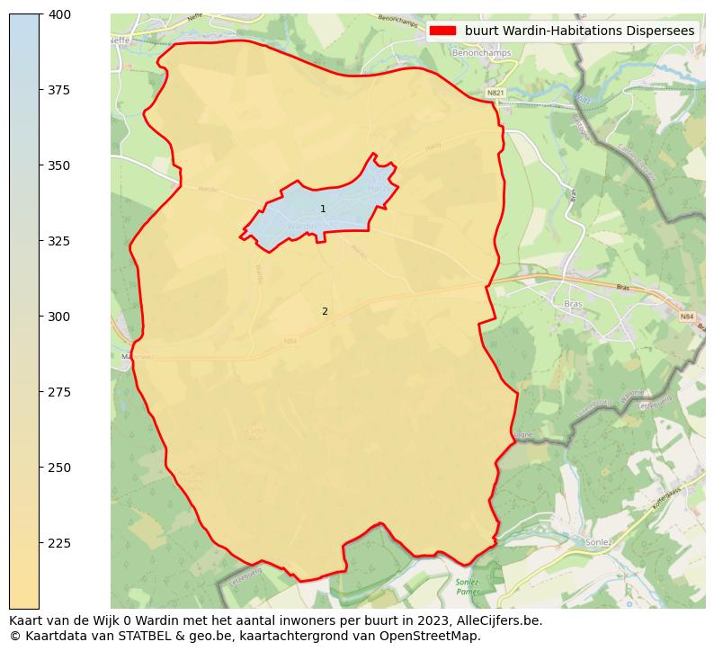 Aantal inwoners op de kaart van de buurt Wardin-Habitations Dispersees: Op deze pagina vind je veel informatie over inwoners (zoals de verdeling naar leeftijdsgroepen, gezinssamenstelling, geslacht, autochtoon of Belgisch met een immigratie achtergrond,...), woningen (aantallen, types, prijs ontwikkeling, gebruik, type eigendom,...) en méér (autobezit, energieverbruik,...)  op basis van open data van STATBEL en diverse andere bronnen!