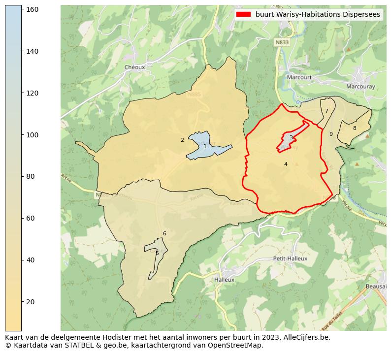 Aantal inwoners op de kaart van de buurt Warisy-Habitations Dispersees: Op deze pagina vind je veel informatie over inwoners (zoals de verdeling naar leeftijdsgroepen, gezinssamenstelling, geslacht, autochtoon of Belgisch met een immigratie achtergrond,...), woningen (aantallen, types, prijs ontwikkeling, gebruik, type eigendom,...) en méér (autobezit, energieverbruik,...)  op basis van open data van STATBEL en diverse andere bronnen!
