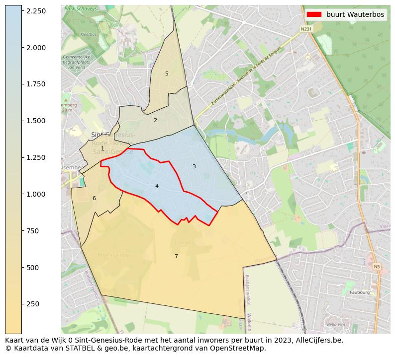 Aantal inwoners op de kaart van de buurt Wauterbos: Op deze pagina vind je veel informatie over inwoners (zoals de verdeling naar leeftijdsgroepen, gezinssamenstelling, geslacht, autochtoon of Belgisch met een immigratie achtergrond,...), woningen (aantallen, types, prijs ontwikkeling, gebruik, type eigendom,...) en méér (autobezit, energieverbruik,...)  op basis van open data van STATBEL en diverse andere bronnen!