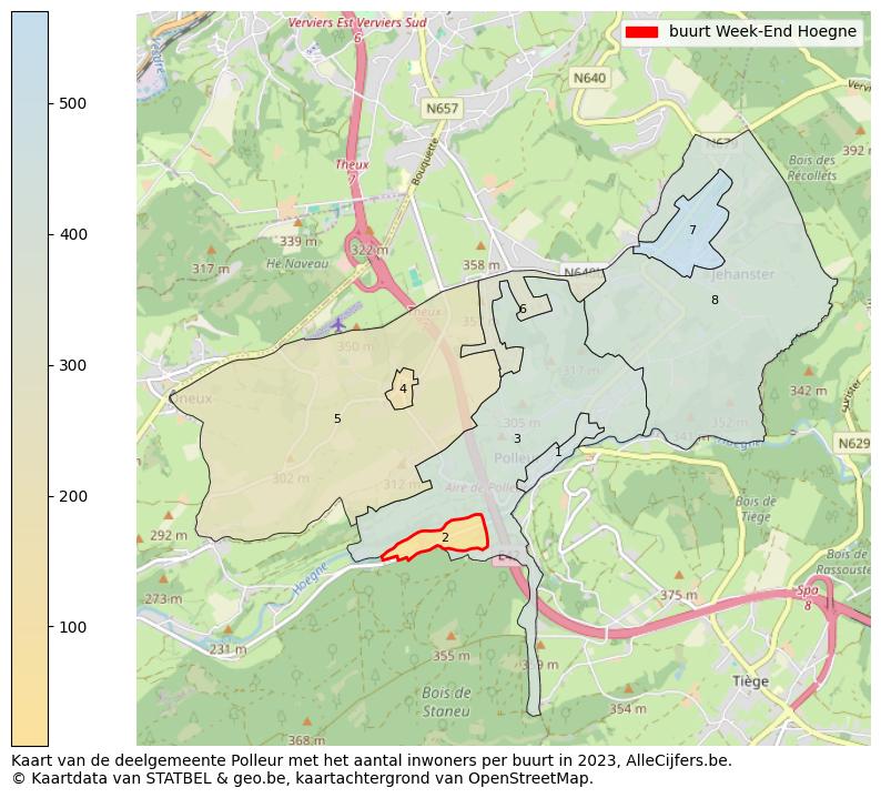 Aantal inwoners op de kaart van de buurt Week-End Hoegne: Op deze pagina vind je veel informatie over inwoners (zoals de verdeling naar leeftijdsgroepen, gezinssamenstelling, geslacht, autochtoon of Belgisch met een immigratie achtergrond,...), woningen (aantallen, types, prijs ontwikkeling, gebruik, type eigendom,...) en méér (autobezit, energieverbruik,...)  op basis van open data van STATBEL en diverse andere bronnen!