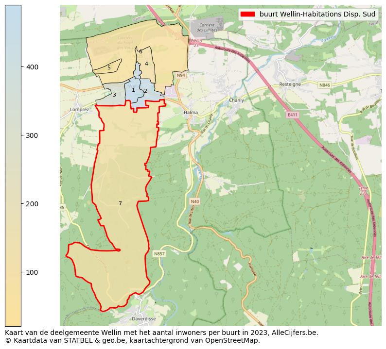 Aantal inwoners op de kaart van de buurt Wellin-Habitations Disp. Sud: Op deze pagina vind je veel informatie over inwoners (zoals de verdeling naar leeftijdsgroepen, gezinssamenstelling, geslacht, autochtoon of Belgisch met een immigratie achtergrond,...), woningen (aantallen, types, prijs ontwikkeling, gebruik, type eigendom,...) en méér (autobezit, energieverbruik,...)  op basis van open data van STATBEL en diverse andere bronnen!