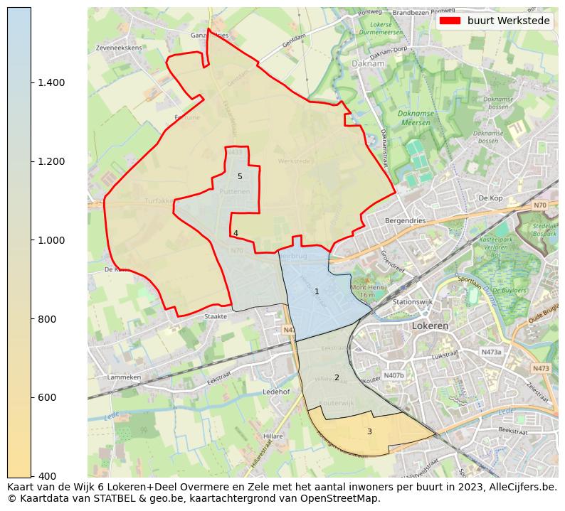 Aantal inwoners op de kaart van de buurt Werkstede: Op deze pagina vind je veel informatie over inwoners (zoals de verdeling naar leeftijdsgroepen, gezinssamenstelling, geslacht, autochtoon of Belgisch met een immigratie achtergrond,...), woningen (aantallen, types, prijs ontwikkeling, gebruik, type eigendom,...) en méér (autobezit, energieverbruik,...)  op basis van open data van STATBEL en diverse andere bronnen!