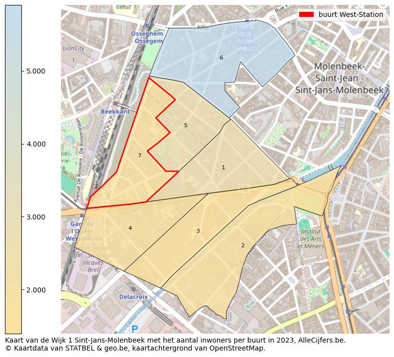 Aantal inwoners op de kaart van de buurt West-Station: Op deze pagina vind je veel informatie over inwoners (zoals de verdeling naar leeftijdsgroepen, gezinssamenstelling, geslacht, autochtoon of Belgisch met een immigratie achtergrond,...), woningen (aantallen, types, prijs ontwikkeling, gebruik, type eigendom,...) en méér (autobezit, energieverbruik,...)  op basis van open data van STATBEL en diverse andere bronnen!