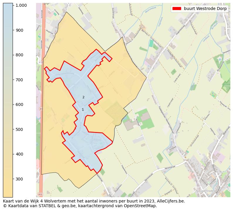 Aantal inwoners op de kaart van de buurt Westrode Dorp: Op deze pagina vind je veel informatie over inwoners (zoals de verdeling naar leeftijdsgroepen, gezinssamenstelling, geslacht, autochtoon of Belgisch met een immigratie achtergrond,...), woningen (aantallen, types, prijs ontwikkeling, gebruik, type eigendom,...) en méér (autobezit, energieverbruik,...)  op basis van open data van STATBEL en diverse andere bronnen!