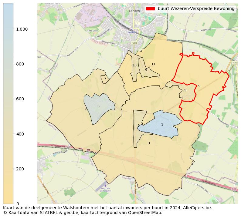 Aantal inwoners op de kaart van de buurt Wezeren-Verspreide Bewoning: Op deze pagina vind je veel informatie over inwoners (zoals de verdeling naar leeftijdsgroepen, gezinssamenstelling, geslacht, autochtoon of Belgisch met een immigratie achtergrond,...), woningen (aantallen, types, prijs ontwikkeling, gebruik, type eigendom,...) en méér (autobezit, energieverbruik,...)  op basis van open data van STATBEL en diverse andere bronnen!