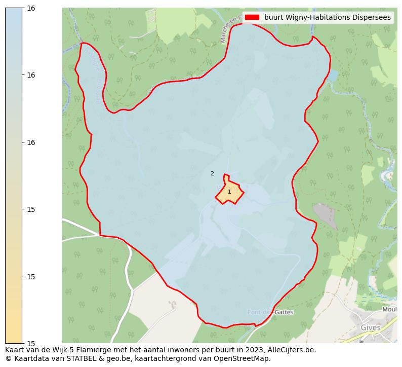 Aantal inwoners op de kaart van de buurt Wigny-Habitations Dispersees: Op deze pagina vind je veel informatie over inwoners (zoals de verdeling naar leeftijdsgroepen, gezinssamenstelling, geslacht, autochtoon of Belgisch met een immigratie achtergrond,...), woningen (aantallen, types, prijs ontwikkeling, gebruik, type eigendom,...) en méér (autobezit, energieverbruik,...)  op basis van open data van STATBEL en diverse andere bronnen!