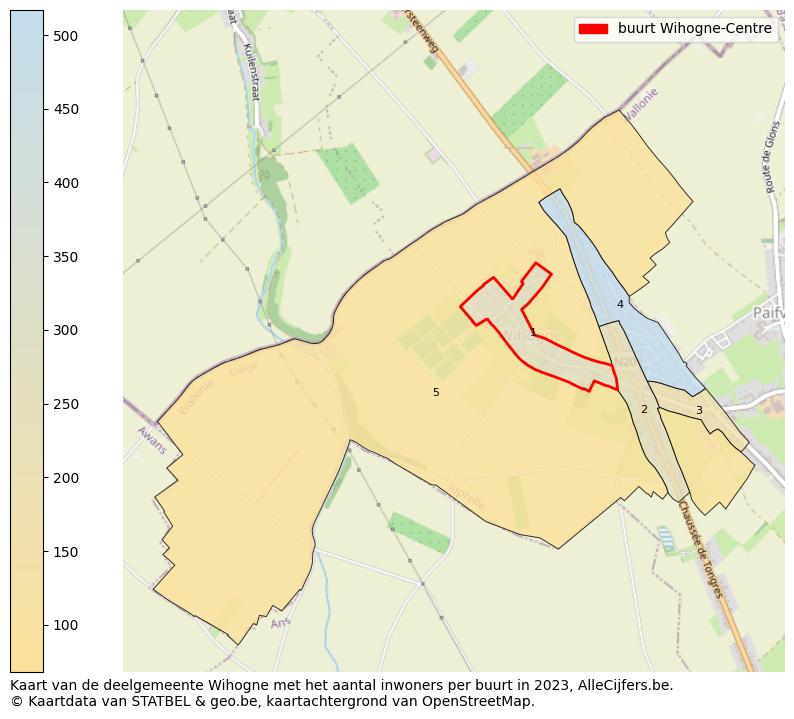 Aantal inwoners op de kaart van de buurt Wihogne-Centre: Op deze pagina vind je veel informatie over inwoners (zoals de verdeling naar leeftijdsgroepen, gezinssamenstelling, geslacht, autochtoon of Belgisch met een immigratie achtergrond,...), woningen (aantallen, types, prijs ontwikkeling, gebruik, type eigendom,...) en méér (autobezit, energieverbruik,...)  op basis van open data van STATBEL en diverse andere bronnen!