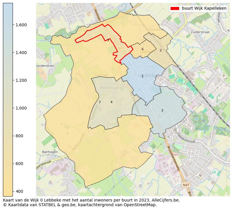 Aantal inwoners op de kaart van de buurt Wijk Kapelleken: Op deze pagina vind je veel informatie over inwoners (zoals de verdeling naar leeftijdsgroepen, gezinssamenstelling, geslacht, autochtoon of Belgisch met een immigratie achtergrond,...), woningen (aantallen, types, prijs ontwikkeling, gebruik, type eigendom,...) en méér (autobezit, energieverbruik,...)  op basis van open data van STATBEL en diverse andere bronnen!