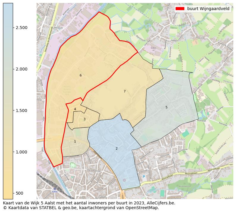 Aantal inwoners op de kaart van de buurt Wijngaardveld: Op deze pagina vind je veel informatie over inwoners (zoals de verdeling naar leeftijdsgroepen, gezinssamenstelling, geslacht, autochtoon of Belgisch met een immigratie achtergrond,...), woningen (aantallen, types, prijs ontwikkeling, gebruik, type eigendom,...) en méér (autobezit, energieverbruik,...)  op basis van open data van STATBEL en diverse andere bronnen!