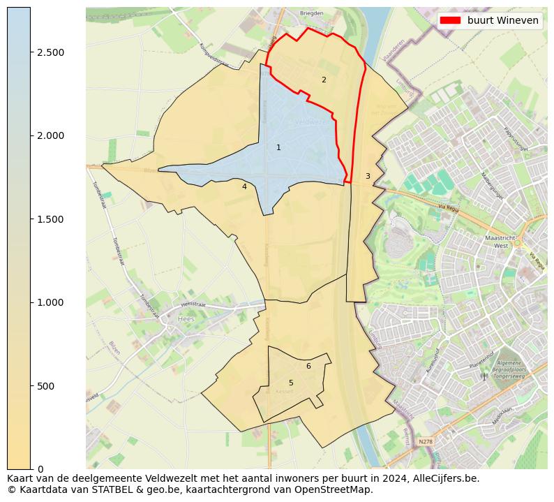 Aantal inwoners op de kaart van de buurt Wineven: Op deze pagina vind je veel informatie over inwoners (zoals de verdeling naar leeftijdsgroepen, gezinssamenstelling, geslacht, autochtoon of Belgisch met een immigratie achtergrond,...), woningen (aantallen, types, prijs ontwikkeling, gebruik, type eigendom,...) en méér (autobezit, energieverbruik,...)  op basis van open data van STATBEL en diverse andere bronnen!