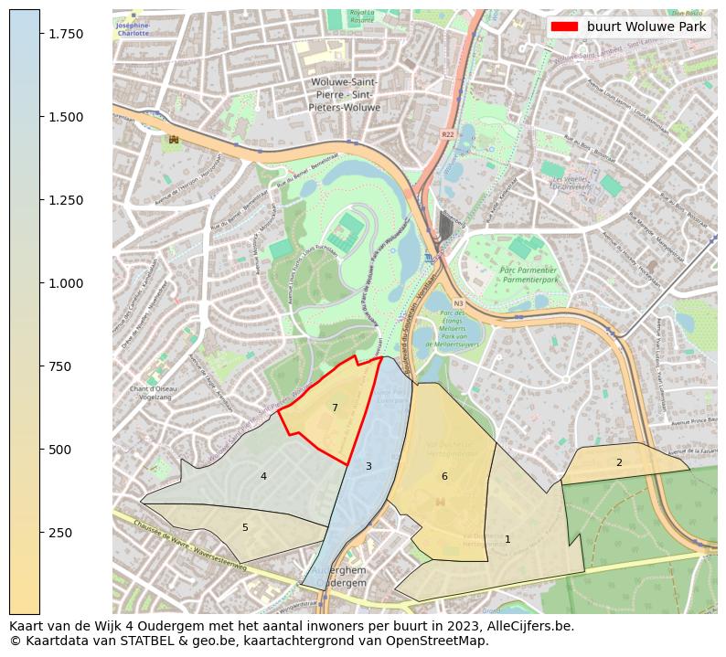 Aantal inwoners op de kaart van de buurt Woluwe Park: Op deze pagina vind je veel informatie over inwoners (zoals de verdeling naar leeftijdsgroepen, gezinssamenstelling, geslacht, autochtoon of Belgisch met een immigratie achtergrond,...), woningen (aantallen, types, prijs ontwikkeling, gebruik, type eigendom,...) en méér (autobezit, energieverbruik,...)  op basis van open data van STATBEL en diverse andere bronnen!