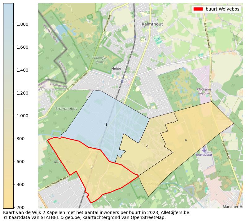 Aantal inwoners op de kaart van de buurt Wolvebos: Op deze pagina vind je veel informatie over inwoners (zoals de verdeling naar leeftijdsgroepen, gezinssamenstelling, geslacht, autochtoon of Belgisch met een immigratie achtergrond,...), woningen (aantallen, types, prijs ontwikkeling, gebruik, type eigendom,...) en méér (autobezit, energieverbruik,...)  op basis van open data van STATBEL en diverse andere bronnen!