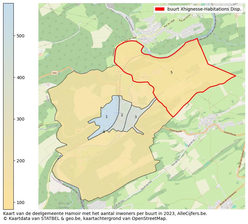 Aantal inwoners op de kaart van de buurt Xhignesse-Habitations Disp.: Op deze pagina vind je veel informatie over inwoners (zoals de verdeling naar leeftijdsgroepen, gezinssamenstelling, geslacht, autochtoon of Belgisch met een immigratie achtergrond,...), woningen (aantallen, types, prijs ontwikkeling, gebruik, type eigendom,...) en méér (autobezit, energieverbruik,...)  op basis van open data van STATBEL en diverse andere bronnen!